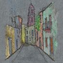 Mi proyecto del curso: Dibujo arquitectónico expresivo con marcadores de colores. Un proyecto de Bocetado, Dibujo, Ilustración arquitectónica, Sketchbook e Ilustración con tinta de Ismael Rodríguez López - 19.11.2023