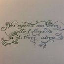 Il mio progetto del corso: Introduzione alle fioriture del corsivo inglese. Projekt z dziedziny  Kaligrafia, T, pografia,  Pismo dekorac i jne użytkownika danielapappalardo004 - 22.11.2023