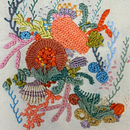 Mi proyecto del curso: Técnicas avanzadas de bordado: puntadas y composiciones con volumen. Embroider, and Textile Design project by Ana Camila Díaz - 11.22.2023