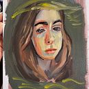 My project for course: Portrait Painting with Oil: Explore Light and Shade. Fine Arts, Painting, and Oil Painting project by kiijima1031 - 11.24.2023