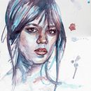 My project for course: Artistic Portrait with Watercolors. Un progetto di Belle arti, Pittura, Pittura ad acquerello e Disegno di ritratti di Miwa Gardner - 24.11.2023