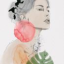 Mi proyecto del curso: Retrato ilustrado con Procreate. Projekt z dziedziny Trad, c, jna ilustracja, Grafika wektorowa, Ilustracja c, frowa i Portret użytkownika Mari L Araujo - 24.11.2023