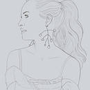 Proyecto de retratos estilizados. Un projet de Conception de personnages , et Dessin de Elisabet Muñoz - 25.11.2023