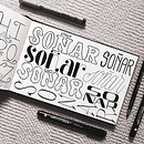 Técnicas creativas de lettering: crea tu diario de letras Ein Projekt aus dem Bereich Lettering, Zeichnung, H, Lettering und Sketchbook von Paula Varona - 26.11.2023
