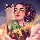 Constelaciones. Mi proyecto del curso: Retratos digitales de fantasía con Photoshop. Ilustração tradicional, Desenho, Ilustração digital, Desenho de retrato, Desenho digital, e Pintura digital projeto de María Cecilia Gómez Martínez - 26.11.2023