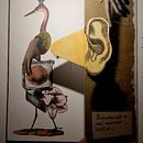 Mi proyecto del curso: Técnicas mixtas de ilustración para activar la imaginación. Un proyecto de Ilustración tradicional, Bellas Artes, Collage, Dibujo y Pintura acrílica de lanzaco5 - 07.03.2024