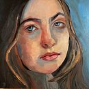 My project for course: Portrait Painting with Oil: Explore Light and Shade. Un projet de Beaux Arts, Peinture , et Peinture à l'huile de Kj Allison - 27.11.2023
