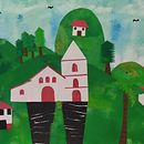 MI PUEBLO. Colagem, Desenho e Ilustração tradicional projeto de Sandra Yetsenia González Silva - 27.11.2023