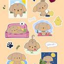 My project for course: Kawaii Illustration: Create Charming Characters. Projekt z dziedziny Trad, c, jna ilustracja, Projektowanie postaci i Manga użytkownika aleksdjokic54 - 28.11.2023