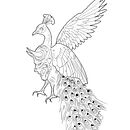 My project for course: Blackwork Tattoo Techniques with Fine Lines. Un proyecto de Diseño de tatuajes de Bédard Luc - 02.12.2023