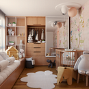 Habitación Infantil Ein Projekt aus dem Bereich Design, ArchVIZ, Innenarchitektur, Innendesign und 3D von Tatiana Marcela Rondón Santos - 05.05.2023