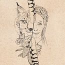 Elo, Hamram, Keeper of the Feathers & Sagan Dalya Secrets. Un projet de Dessin de Elodie S. - 20.01.2023