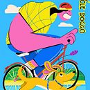 My project for course: Vibrant Illustrations from Scratch in Procreate. Un progetto di Illustrazione tradizionale, Character design, Illustrazione digitale e Pittura digitale di bhrigu_kalia - 03.12.2023