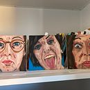 Meu projeto do curso: Retrato com pintura a óleo: explore luz e sombras. Fine Arts, Painting, and Oil Painting project by sandra.mega - 12.04.2023