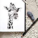 My project for course: Animal Illustration with Charcoal and Ink. Artes plásticas, Desenho, Ilustração com tinta e Ilustração naturalista projeto de Annika - 04.12.2023