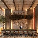PROYECTO RESTAURANT MEX. 3D, 3D Design, Architecture & Interior Design project by Gabriel Cuenca Espinoza - 12.04.2023