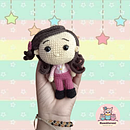 Mi proyecto del curso: Amigurumis: personas tejidas a crochet. Un progetto di Artigianato, Design di giocattoli, Fiber Art, Uncinetto, Amigurumi e Textile Design di Nina Lu - 02.12.2023