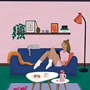 Mi proyecto del curso: Ilustración digital colorida en Procreate. Een project van Traditionele illustratie,  Tekening, Digitale illustratie y Digitale tekening van Luciana Marin - 05.12.2023