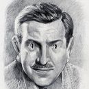 Walt Disney caricature. Projekt z dziedziny Trad, c, jna ilustracja, R, sunek ołówkiem,  R, sunek i Portret użytkownika Lior Shkedi - 03.02.2014