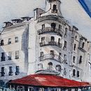 Mon projet du cours : Dessin architectural à l’aquarelle et à l’encre Ein Projekt aus dem Bereich Skizzenentwurf, Zeichnung, Aquarellmalerei, Architektonische Illustration, Sketchbook und Illustration mit Tinte von Délice dart - 06.12.2023
