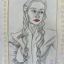 Daenerys Targaryen. Un proyecto de Bocetado, Ilustración tradicional y Sketchbook de livisu - 06.12.2023