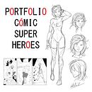 Comic de Superhéroes . Comic, Digital Illustration, Drawing, Stor, telling, Character Design, Fine Arts, Stor, board, Concept Art, Script, Figure Drawing, and Narrative project by Ruben de Frutos - 12.07.2023