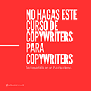 Mi proyecto del curso: Copywriting para copywriters . Publicitate, Cop, writing, Stor, telling și Comunicare de Sebastian Rave - 12.04.2023