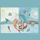 Meu projeto do curso:  Técnicas de aquarela para ilustrações com um toque de sonho. Un projet de Illustration traditionnelle, Dessin, Aquarelle et Illustration éditoriale de Adriana Bercht - 06.12.2023