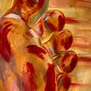 Pé. Un progetto di Pittura acrilica, Belle arti, Illustrazione tradizionale e Fotografia con smartphone di Ermä Iinuma - 09.12.2023