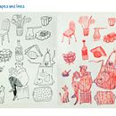 Mój projekt z kursu: Ćwiczenia w szkicowniku jako sposób na rozwój artystyczny. Een project van Traditionele illustratie,  Beeldende kunst,  Schetsen,  Tekening y Sketchbook van egrikurova - 09.12.2023