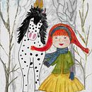 Mein Abschlussprojekt für den Kurs: Skizzenbuchtechniken für die Illustration von Kinderbüchern. Projekt z dziedziny Projektowanie postaci, Rysunek ołówkiem, Ilustracje dla dzieci, Sketchbook, Malowanie gwaszami i Książka obrazkowa użytkownika Katja Schmitt - 10.12.2023