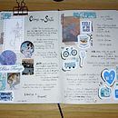 Meu projeto do curso: Bullet journal criativo: planejamento e criatividade. Traditional illustration, Lettering, Drawing, H, Lettering, Management, and Productivit project by Fabiana - 12.10.2023