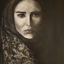 My project for course: Artistic Charcoal Portraiture: Creating Atmosphere. Ilustração tradicional, Artes plásticas, Desenho, Desenho de retrato, Desenho realista, e Desenho artístico projeto de s_dupriez - 16.11.2023