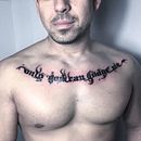 My project for course: Tattoo Lettering. Calligraph, Lettering, and Tattoo Design project by Gerald Haeuslschmid - 12.11.2023