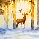 My project for course: Dreamy Watercolor Landscapes: Paint with Light. Un progetto di Pittura e Pittura ad acquerello di Nolwenn - 11.12.2023