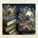 A Year in Books 2023 - Instagram Story. Projekt z dziedziny Doradztwo kreat, wne, Marketing, Portale społecznościowe, Kreat, wność, Marketing c, frow i Marketing na Instagramie użytkownika Rafael Lozano - 11.12.2023