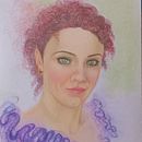 Mi proyecto del curso: Ilustración con pastel y lápices de colores. Un proyecto de Ilustración tradicional, Bellas Artes, Dibujo a lápiz, Dibujo, Dibujo de Retrato, Dibujo realista y Dibujo artístico de Laura Simos - 12.12.2023