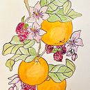 My project for course: Artistic Techniques for Illustrating Nature. Traditional illustration, Watercolor Painting, Acr, lic Painting, Botanical Illustration, Ink Illustration, and Colored Pencil Drawing project by Alice Chal - 12.12.2023