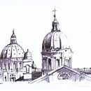 Disegno ad inchistro. Een project van Schilderij,  Tekening y  Illustratie met inkt van David Mancazzo - 12.12.2023