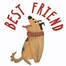 Best friend. Un proyecto de Ilustración tradicional, Diseño de personajes, Ilustración digital, Ilustración infantil y Narrativa de Olga Komashko - 13.12.2023