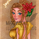 My project for course: Female Character Portraits in Procreate. Un projet de Illustration traditionnelle, Illustration numérique , et Dessin numérique de Ophélie Kenzo Massenet - 14.12.2023