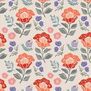 Mi proyecto del curso: Block printing y diseño digital de estampados. Un projet de Illustration traditionnelle, Création de motifs, St, lisme, Estampe et Impression textile de crisz_speer - 11.12.2023