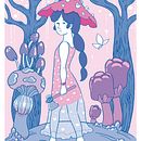 My project for course: Introduction to Creating Illustrations for Risograph Printing. Arts, Crafts, Digital Illustration, and Printing project by Liang A-Zhu - 12.11.2023