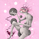 S-CINESTESIA. Ilustração digital, e Desenho a lápis projeto de Leonardo Gomez - 14.12.2023