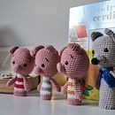 Mi proyecto del curso: Amigurumis: tejido de marionetas de dedo a crochet. Crochet, Amigurumi, and Textile Design project by Paula Pérez - 12.15.2023