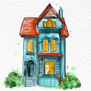 Mi proyecto del curso: Dibujo arquitectónico expresivo con marcadores de colores. Un proyecto de Dibujo, Ilustración arquitectónica, Sketchbook, Ilustración con tinta y Bocetado de Angel Flores Guerra Bistrain (ANHELL5) - 14.12.2023