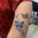 Mon projet du cours : Techniques de tatouage de style aquarelle : l'art dans la peau . Ilustrație tradițională, Pictura, Pictură în acuarelă și Design tatuaj de Greg-Tattoo Art - 12.18.2023