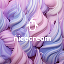 Brandfy.ai - Nicecream. Un proyecto de Diseño, Fotografía, Cine, vídeo, televisión, Arquitectura, Br, ing e Identidad, Diseño de personajes, Diseño gráfico, Post-producción fotográfica		, Creatividad, Diseño de logotipos, Fotografía de producto, Fotografía digital, Fotografía gastronómica, Fotografía publicitaria e Inteligencia Artificial de Brandfy.ai - 20.12.2023