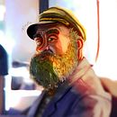 Poster Studio Babayaga "Velho marinhero" | Poster Studio Babayaga "old sailor" Ein Projekt aus dem Bereich Digitale Illustration und Design von Figuren von RAFAEL AVILA - 20.12.2023