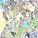 Meu projeto do curso: Ilustração estilo Search and Find no Procreate. Een project van Traditionele illustratie, Digitale illustratie, Sketchbook y  Ontwerp van barbarachianca - 11.12.2023